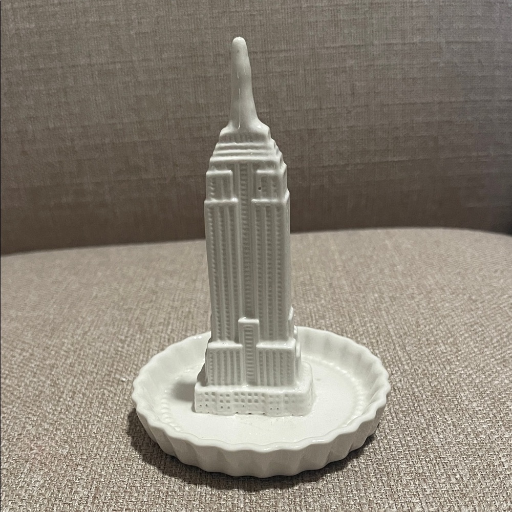 Vintage Godinger Empire State Building Jewelry Dish | Trinket Dish | New York